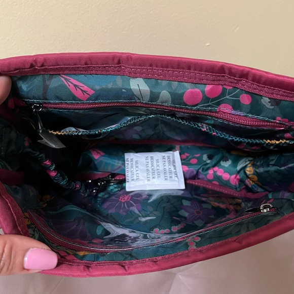 Lug Harness Crossbody Bag in Raspberry - Picture 8 of 10